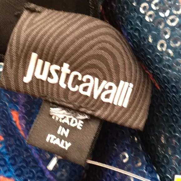 Just Cavalli Sequin Tropical Dress - Picture 6 of 6